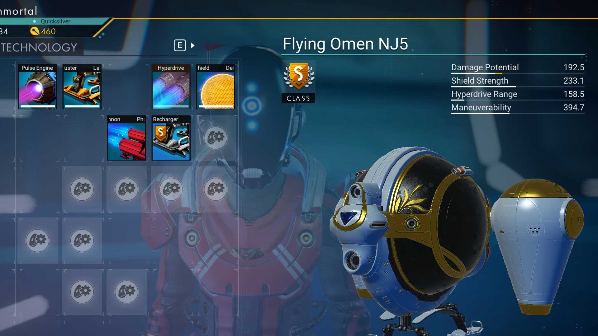 The Flying Omen NJ5