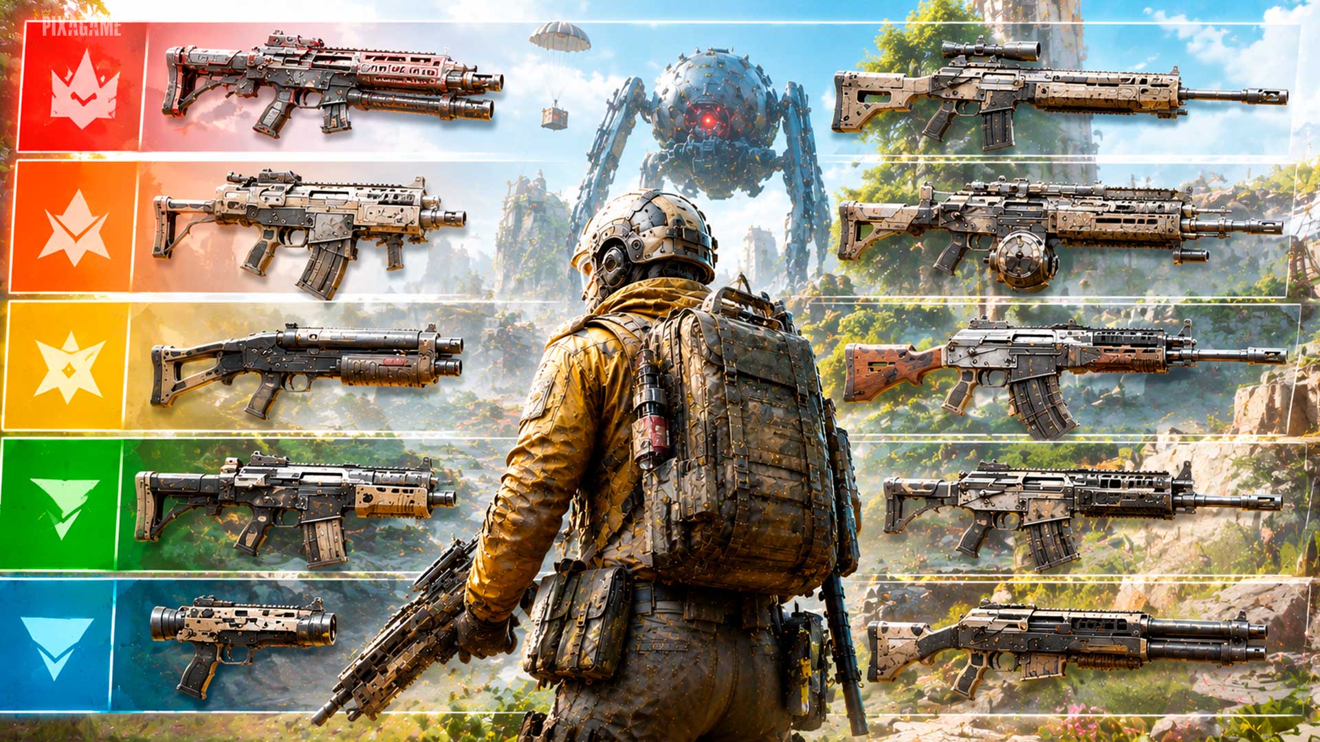 Весь каталог лучшего оружие в ARC Raiders