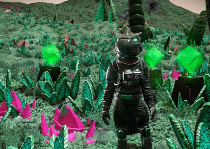 No Man's Sky - как сделать хроматический металл?