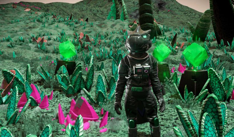 No Man's Sky - как сделать хроматический металл?